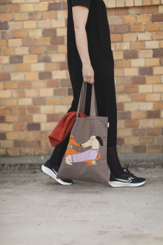 Spira of Sweden Stofftasche "Louie und Zelda"